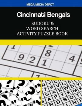 Paperback Cincinnati Bengals Sudoku and Word Search Activity Puzzle Book