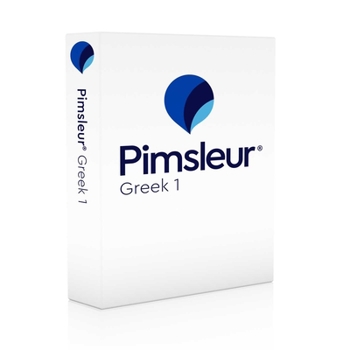 Audio CD Pimsleur Greek (Modern) Level 1 CD: Learn to Speak, Understand, and Read Modern Greek with Pimsleur Language Programs Book