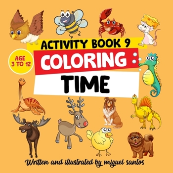 Paperback Coloring Time: Activity Book 9 Book