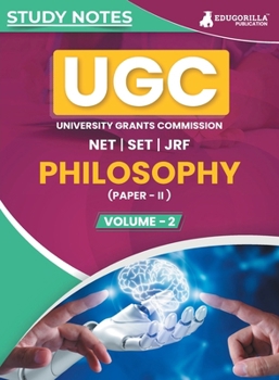 Paperback UGC NET Paper II Philosophy (Vol 2) Topic-wise Notes (English Edition) A Complete Preparation Study Notes with Solved MCQs Book