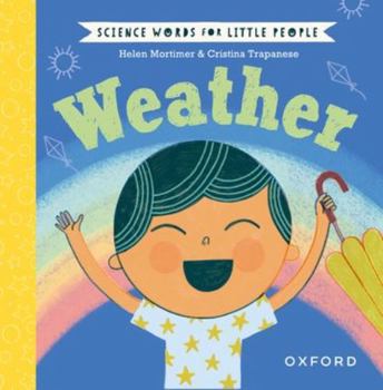 Hardcover Science Words For Little People: Weather Book