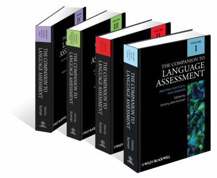Hardcover The Companion to Language Assessment, 4 Volume Set Book