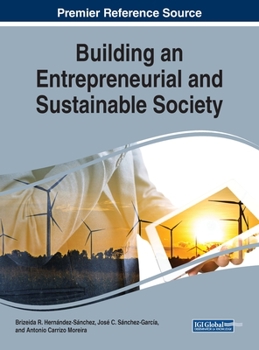 Hardcover Building an Entrepreneurial and Sustainable Society Book