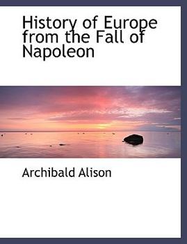 Paperback History of Europe from the Fall of Napoleon Book