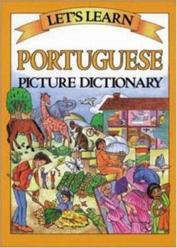 Hardcover Let's Learn Portuguese Picture Dictionary Book