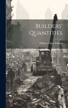 Hardcover Builders' Quantities Book