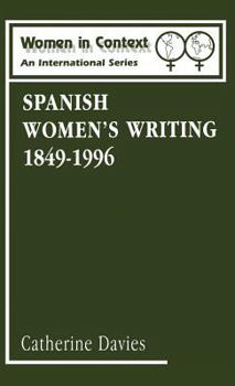 Hardcover Spanish Women's Writing 1849-1996 Book