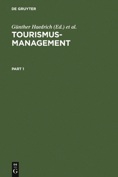 Hardcover Tourismus-Management: Tourismus-Marketing Und Fremdenverkehrsplanung [German] Book