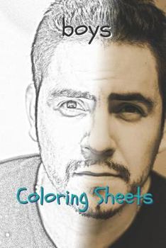 Paperback Boy Coloring Sheets: 30 Boy Drawings, Coloring Sheets Adults Relaxation, Coloring Book for Kids, for Girls, Volume 14 Book