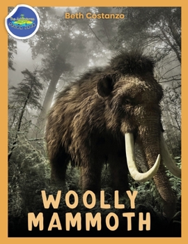 Paperback Woolly Mammoth Activity Workbook ages 4-8 Book