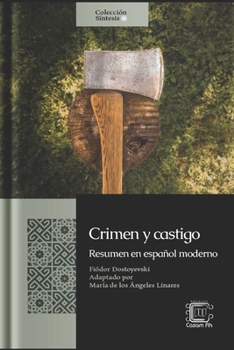 Paperback Crimen y castigo: Resumen en español moderno [Spanish] Book
