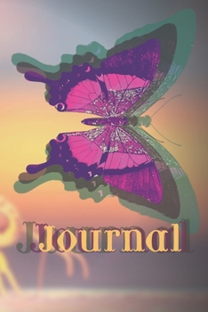 Paperback Butterfly Journal: Personal Blank Notebook with Lines for Writing & Journaling (Inspirational Notebooks with Lettering) (volume 3) Book