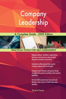 Paperback Company Leadership A Complete Guide - 2020 Edition Book