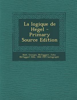 Paperback La Logique de Hegel [French] Book