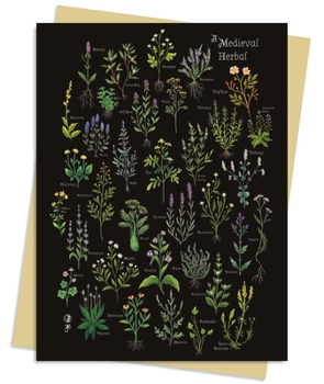 Cards Anna Stead: A Medieval Herbal Greeting Card Pack: Pack of 6 Book