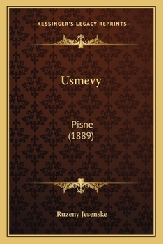 Paperback Usmevy: Pisne (1889) [Czech] Book