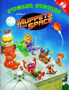 Paperback Muppets from space: the sticker storybook Book
