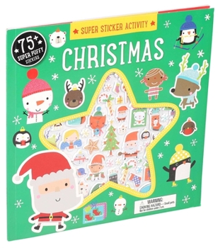 Paperback Super Sticker Activity: Christmas Book