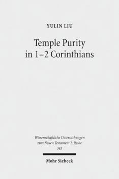 Paperback Temple Purity in 1-2 Corinthians Book