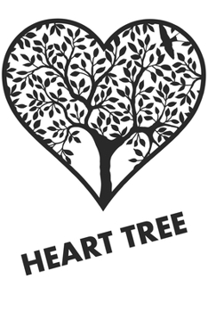 Heart Tree: Heart Tree design 100  Page composition Blank  ruled notebook for you or as a gift for your kids boy or girl to use it in school or for you to use at home or at your office