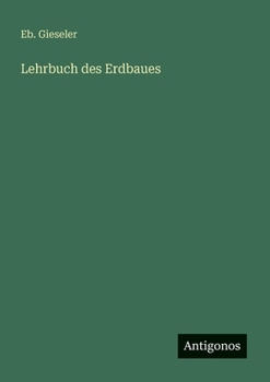 Paperback Lehrbuch des Erdbaues [German] Book