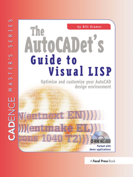 Paperback The Autocadet's Guide to Visual LISP [With CDROM] Book