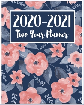 2020-2021 Monthly Planner: Monthly Planner and Calendar 2 Year Planner and Monthly Calendar with Holidays (2020-2021 Monthly Planner)