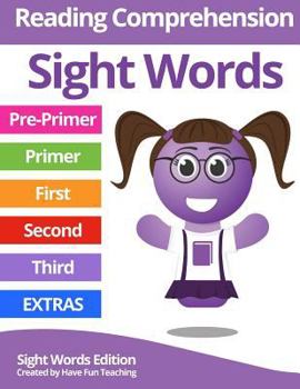 Paperback Sight Words Reading Comprehension Workbook Book