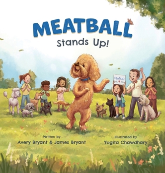 Hardcover Meatball Stands Up! Book