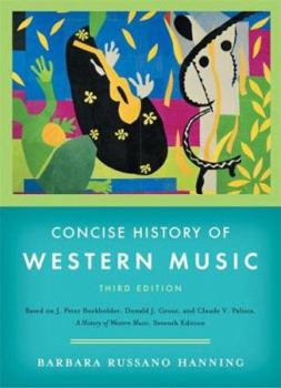 Hardcover Concise History of Western Music Book