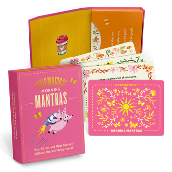 Affirmators! Mantras Morning Day Affirmation Cards Deck (30 Cards)