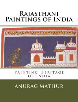 Paperback Rajasthani Paintings of India: Painting Heritage of India Book