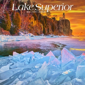 Calendar Lake Superior 2024 Square Book