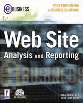 Paperback Web Site Analysis & Reporting [With CD-ROM] Book