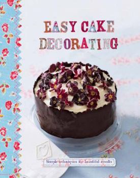 Hardcover Easy Cake Decorating Book