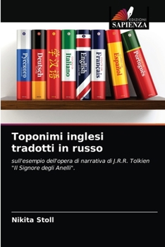 Paperback Toponimi inglesi tradotti in russo [Italian] Book