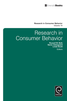 Hardcover Research in Consumer Behavior Book