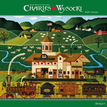 Charles Wysocki, Americana: 12x12 Wall
