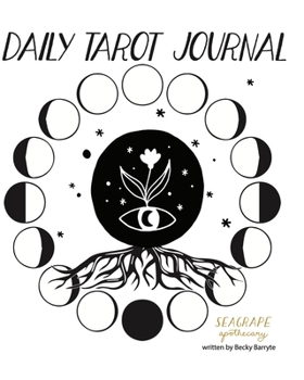 Paperback Daily Tarot Journal: A guided journal for daily card pulls, musings, and integration. Book