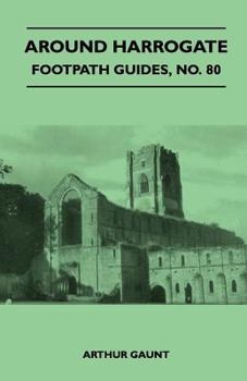 Paperback Around Harrogate - Footpath Guide Book