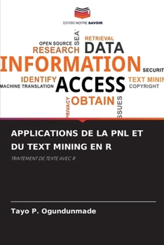Paperback Applications de la Pnl Et Du Text Mining En R [French] Book