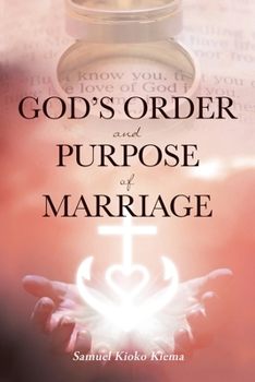 Paperback God's Order and Purpose of Marriage Book