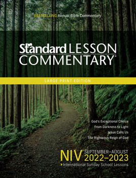 Paperback Niv(r) Standard Lesson Commentary(r) Large Print Edition 2022-2023 Book