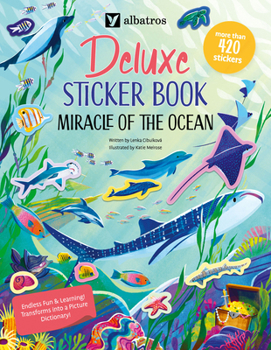 Paperback Deluxe Sticker Book: Miracle of the Ocean Book