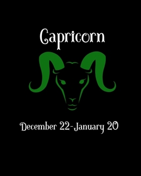 Paperback Capricorn Planner: This simple lined notebook/journal is customized for just Capricorns! Book