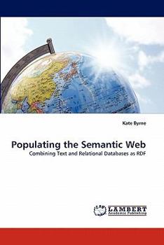 Paperback Populating the Semantic Web Book