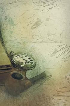 Paperback Pipe And Pocket Watch Notebook Book