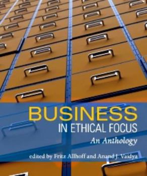 Paperback Business in Ethical Focus: An Anthology Book