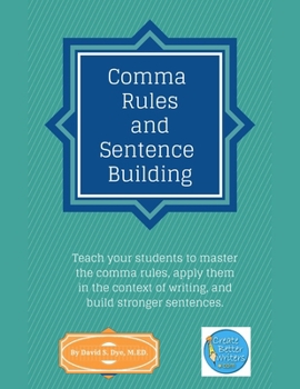 Paperback Comma Rules and Sentence Building Book