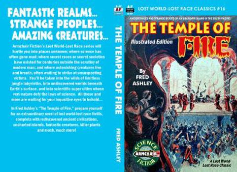 Paperback The Temple of Fire, Illustrated Edition (Lost World-Lost Race Classics) Book